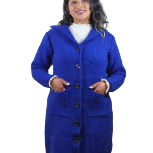 Abrigo ¨noa¨ corte princesa punto panal